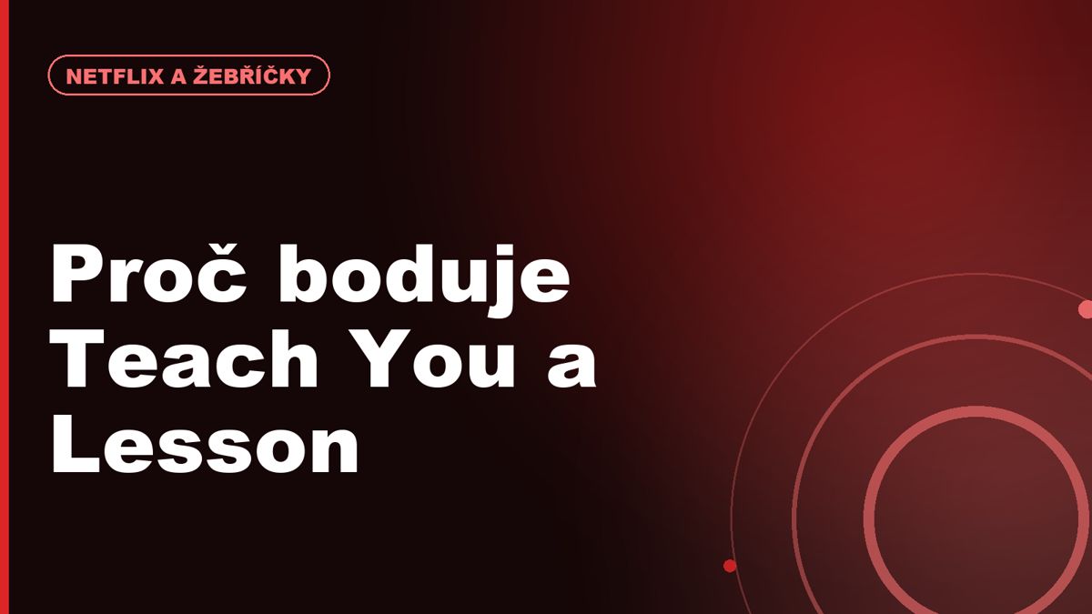 Teach You a Lesson: proč korejské školní drama boduje v českém žebříčku