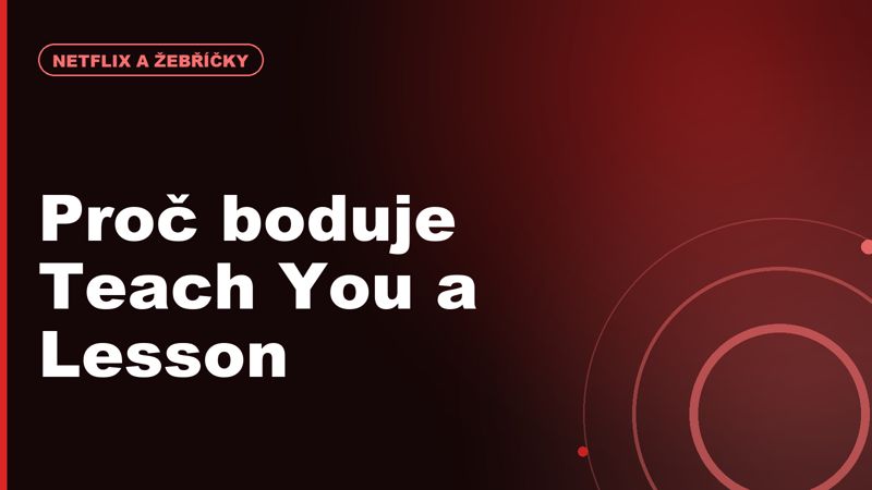 Teach You a Lesson: proč korejské školní drama boduje v českém žebříčku